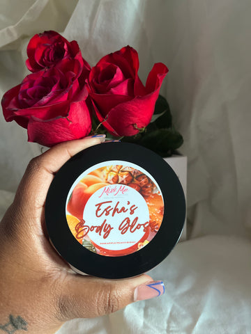 Esha’s Body Gloss Pineapple Peach Scent